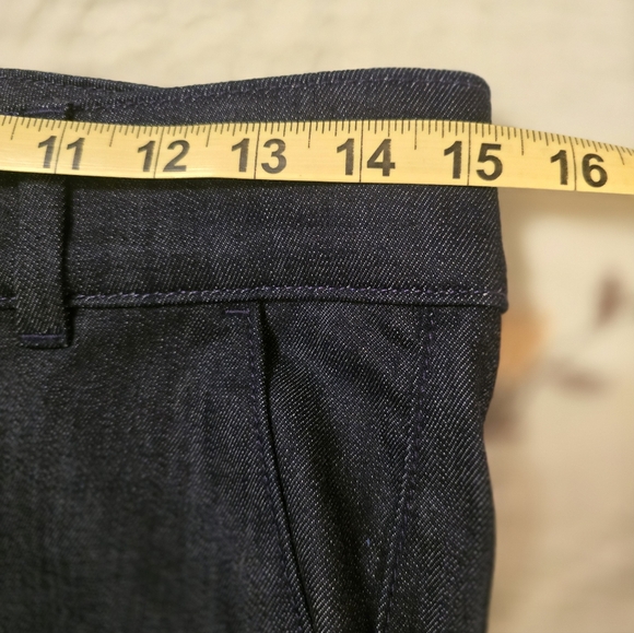 NWT Ann Taylor Loft Womens Dark Wash Bootcut Jeans Belt Loops Sz 2 27.5 Inseam - Picture 10 of 16